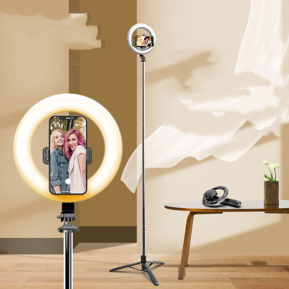 Selfie Stick Bluetooth Techsuit Q05s, Universal, Black