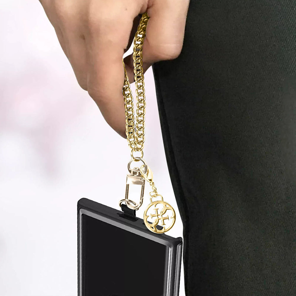 Guess 4G Chain CBDY Phone Strap, Brown
