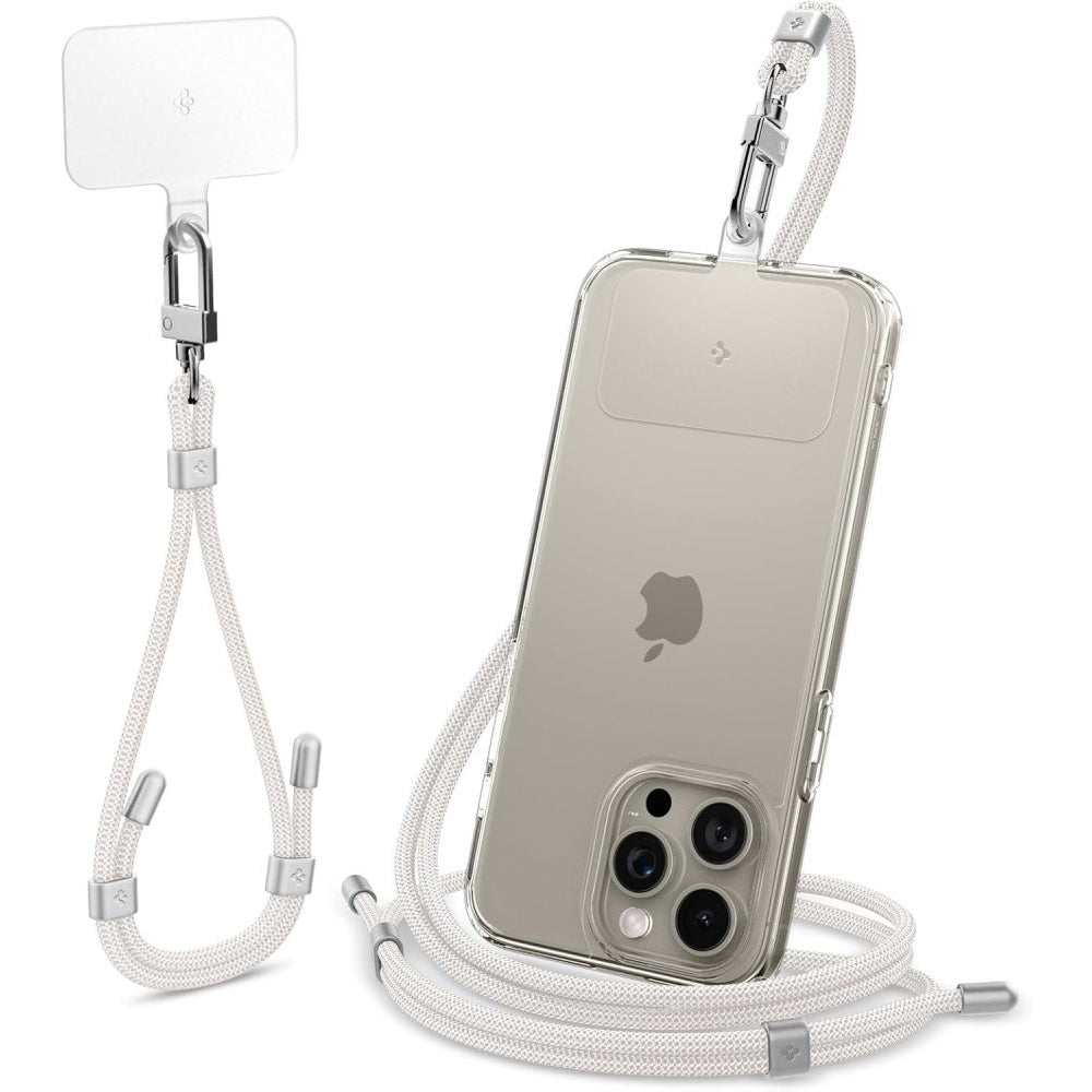 Spigen Link Phone Lanyard, White