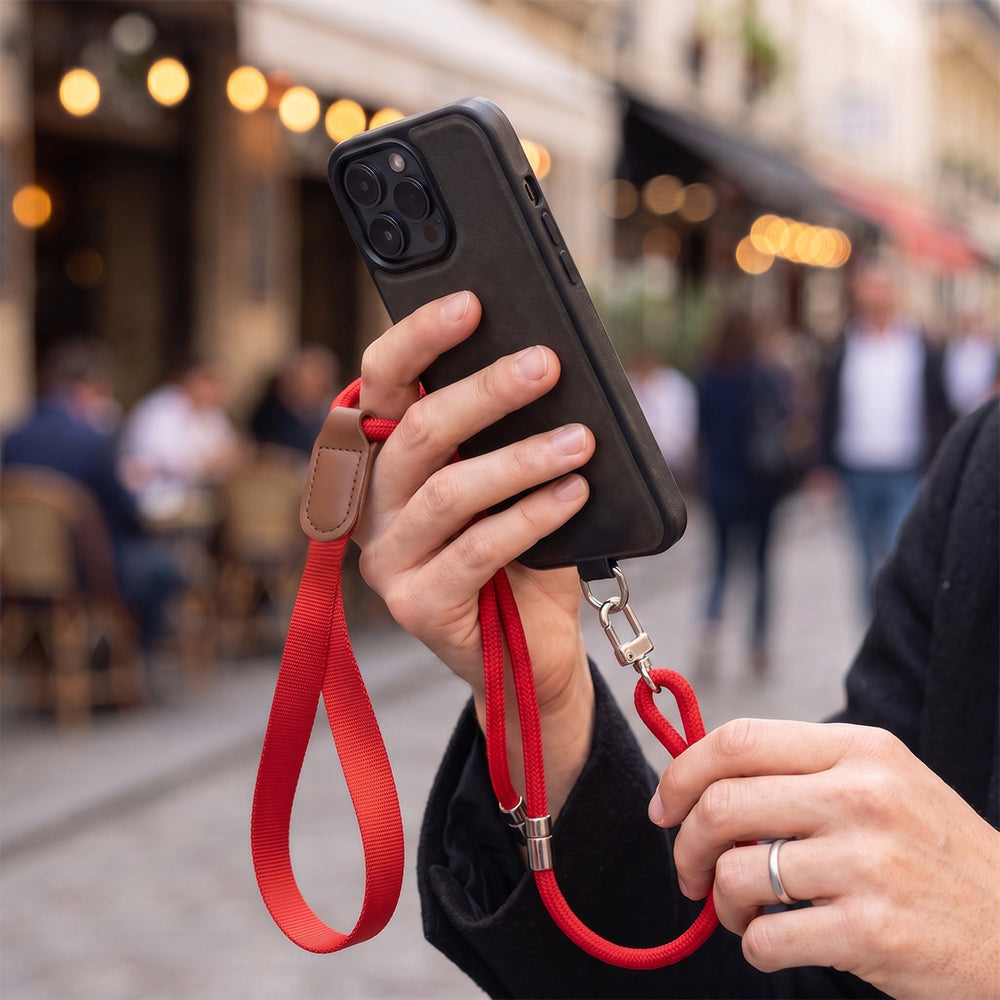Techsuit UrbanLoop TLN12G Phone Lanyard, Gray