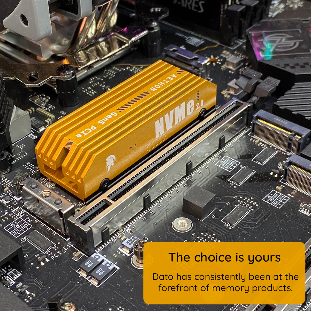 Solid State Drive (SSD) Dato Ares Aethon, 4TB, NVMe M.2, PCIe Gen5x4 ARSAT-4TB