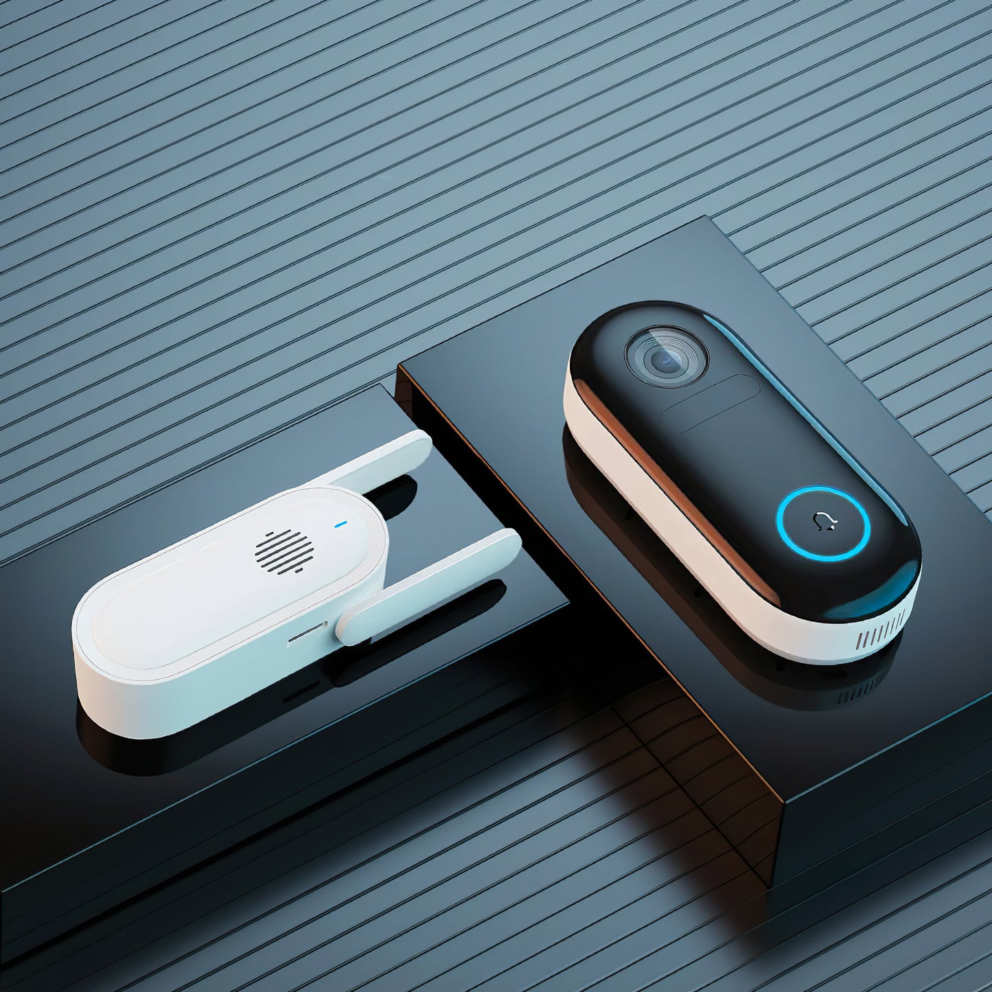 iMILAB Doorbell, Wi-Fi, 2.5K CMSXJ33A + CMSXJ33B