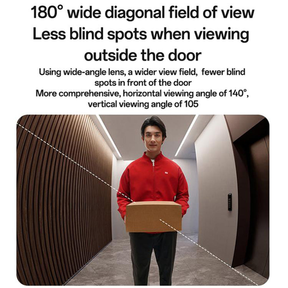 Yesido KM27 Doorbell, Wi-Fi, 2K