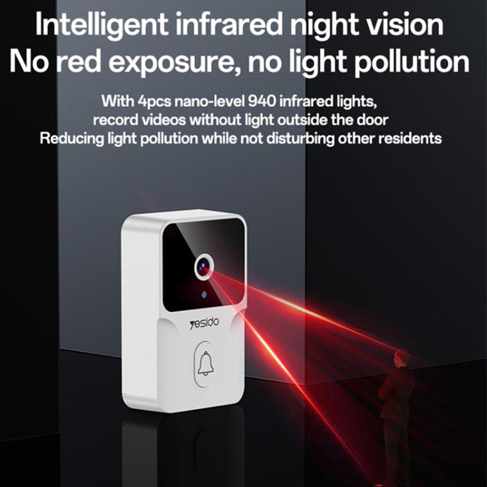 Yesido KM27 Doorbell, Wi-Fi, 2K