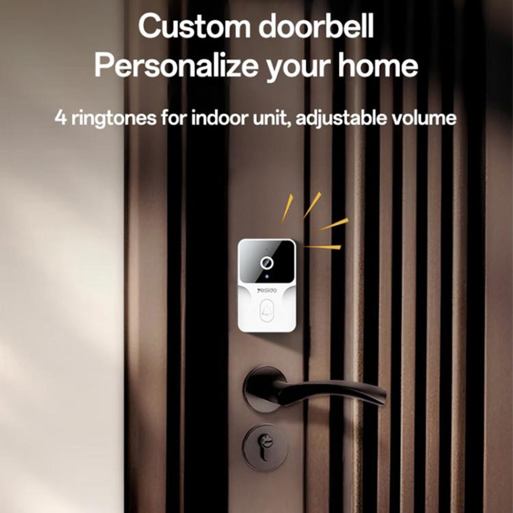 Yesido KM27 Doorbell, Wi-Fi, 2K