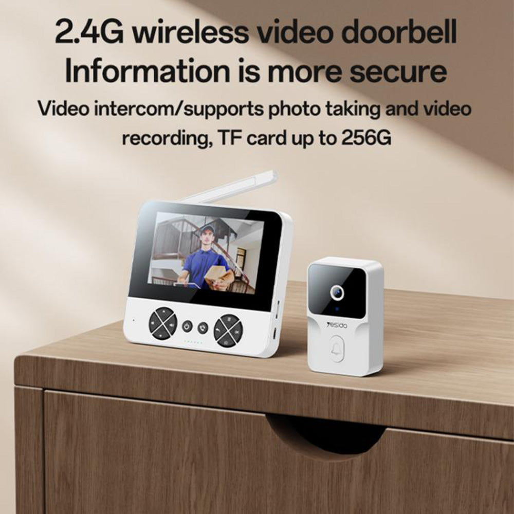 Yesido KM27 Doorbell, Wi-Fi, 2K