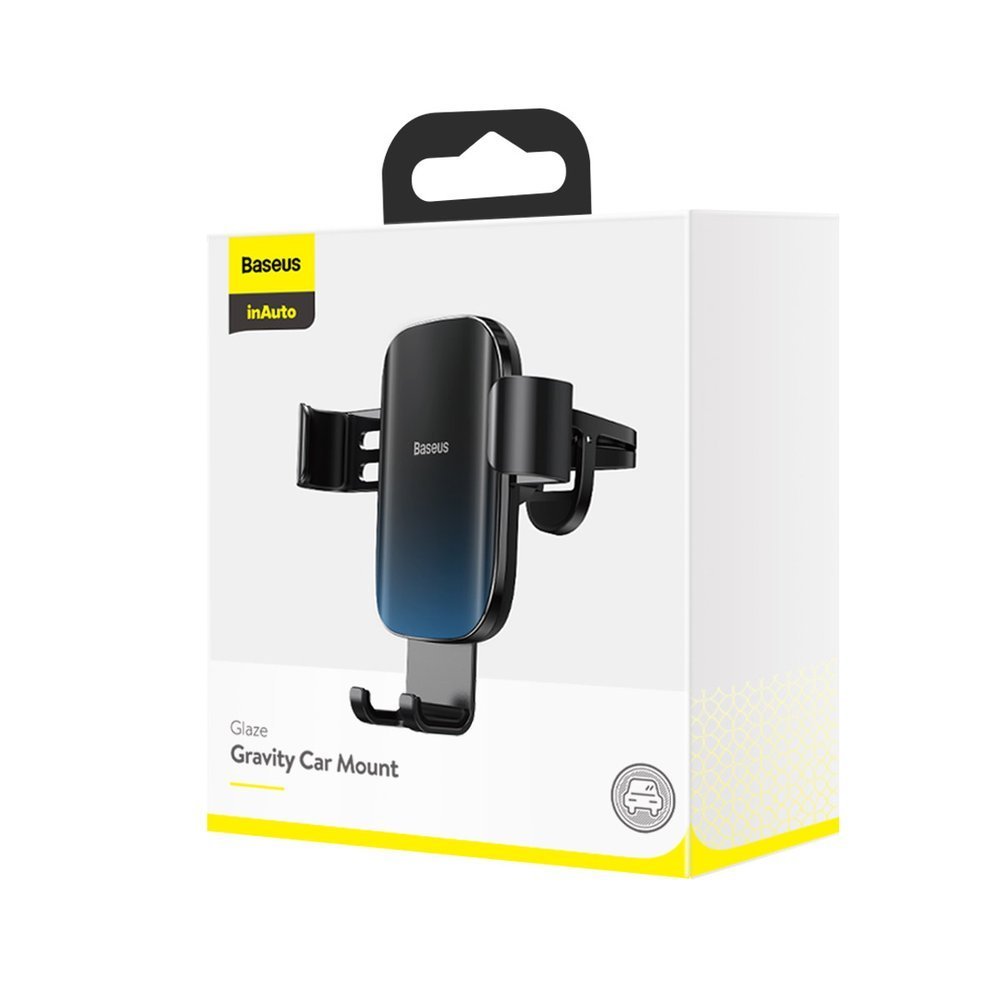 Baseus Glaze Gravity Car Holder, 4.7inch - 6.5inch, Black SUYL-LG01