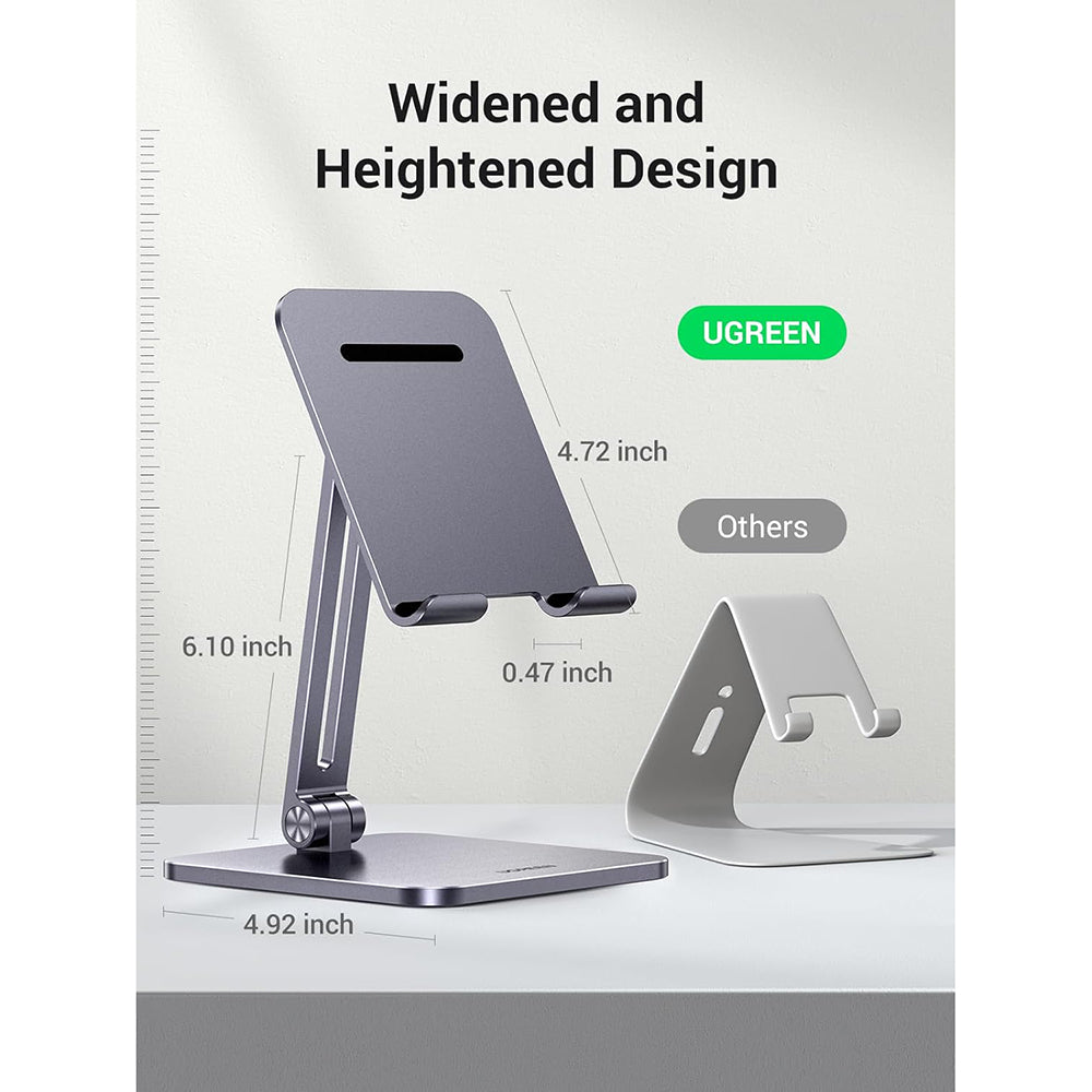 UGREEN LP134 Desk Stand for Phone / Tablet, 6.1inch - 12.9inch, Gray