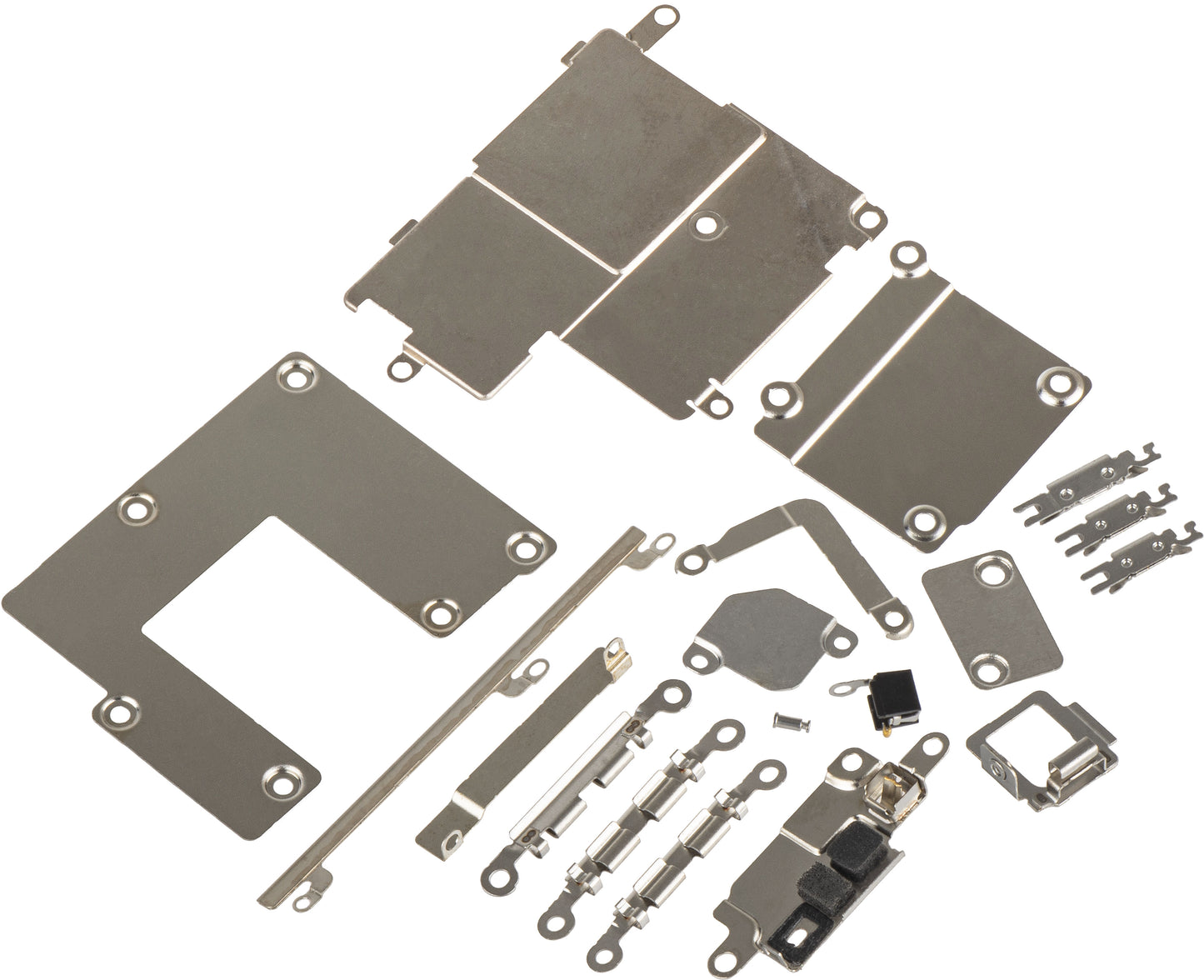 Metal Mounting Brackets on the Apple iPhone 11 Pro Max Baseboard