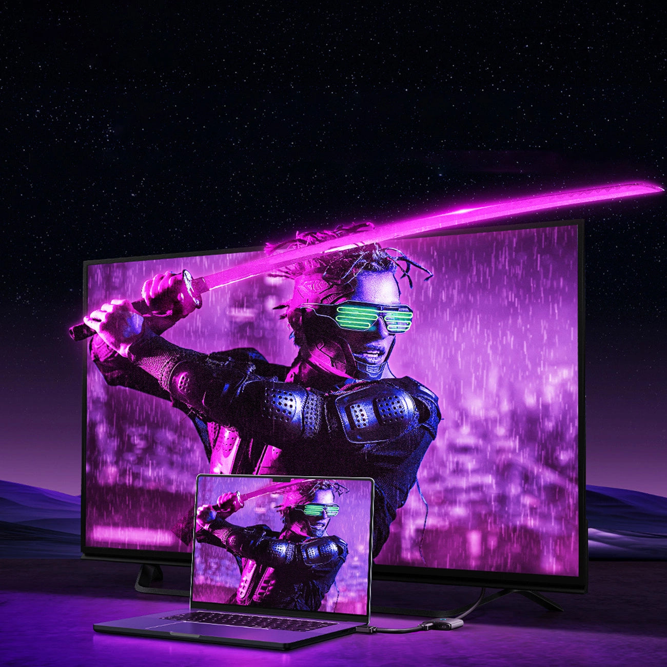 Baseus AirJoy Cluster Bidirectional Video Switch, Black B01331105111-01