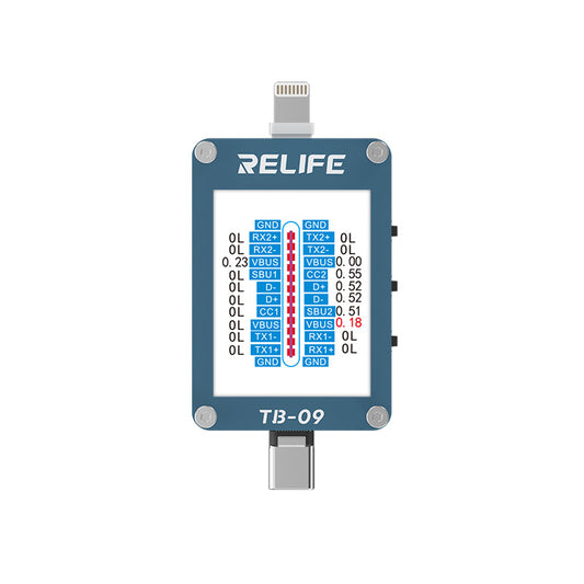 Tester Service Relife TB-09, Lightning / USB-C