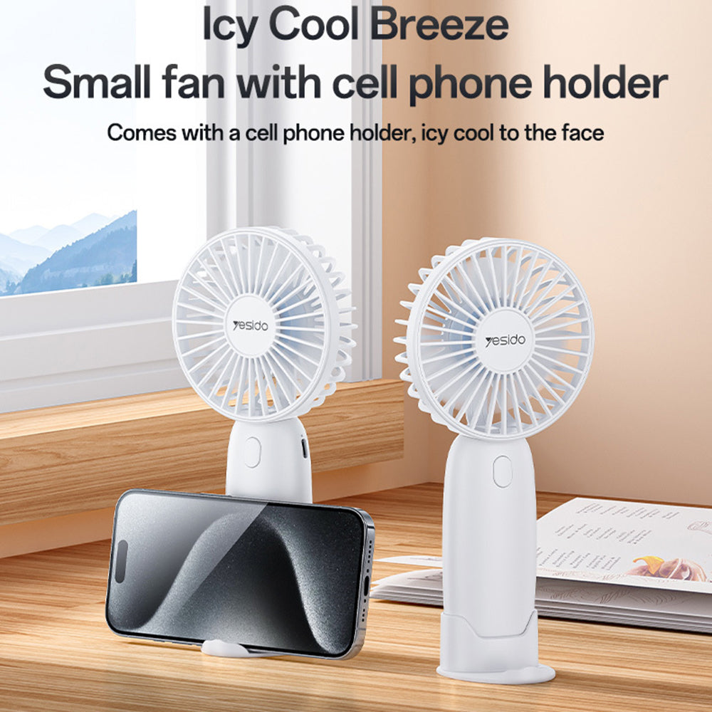 Yesido YF15 Portable Fan, White