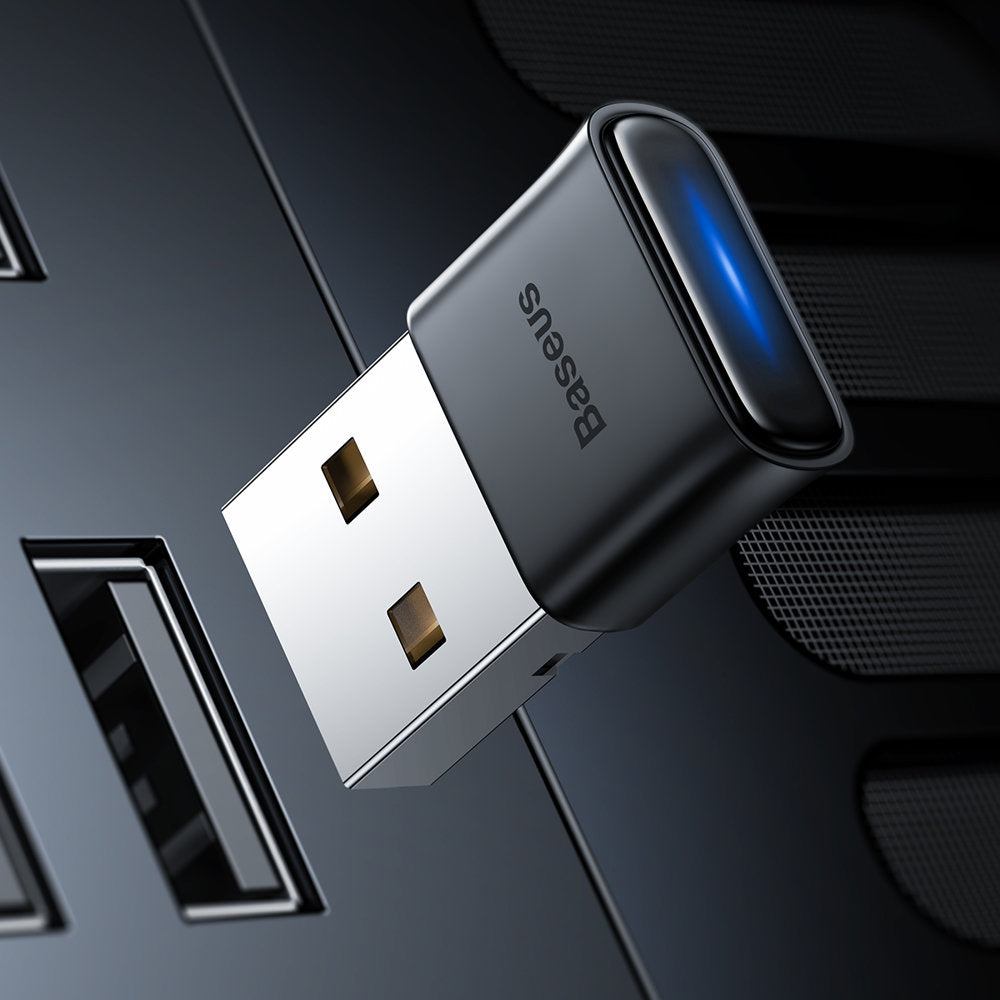 Baseus BA04 Bluetooth USB Adapter, Black ZJBA0000000001
