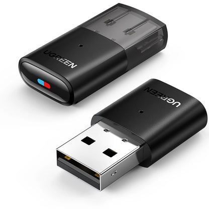 Bluetooth USB Adapter UGREEN CM408, Black 