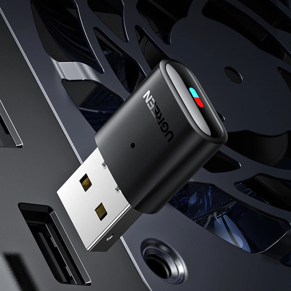 Bluetooth USB Adapter UGREEN CM408, Black 