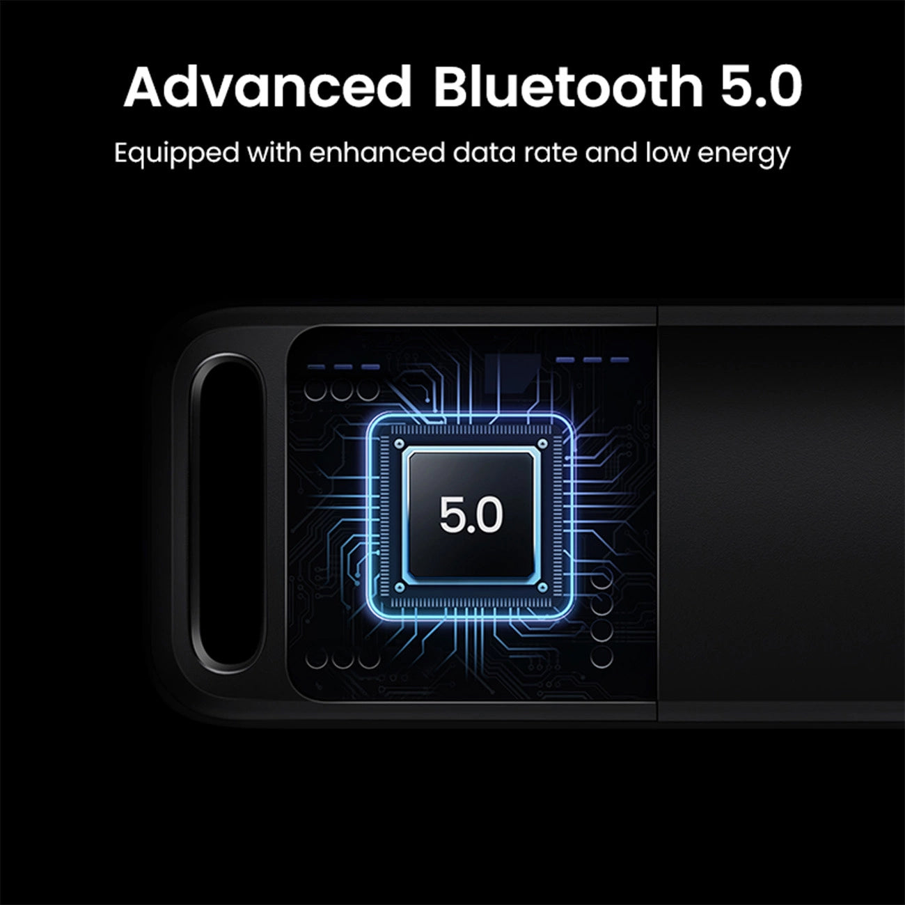 Bluetooth USB Adapter UGREEN CM390-2, Black 