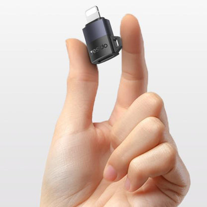 USB-C - Lightning Yesido GS27 Data and Charging Adapter, Gray