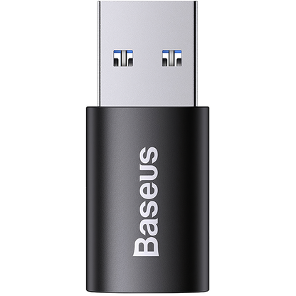 Baseus Ingenuity USB-C to USB-A USB-C Charging and Data Adapter, Black ZJJJQ00010101 