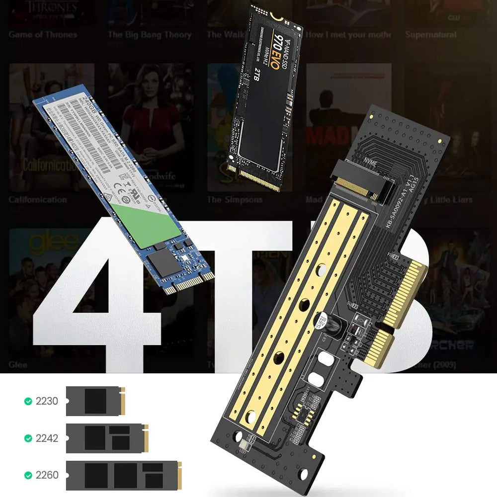 UGREEN CM302 (70503) SSD Interface Adapter, NVMe M.2 - PCIe 3.0 X4