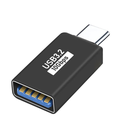 OTG USB-C to USB-A Techsuit A14 AluCoreX Adapter, Black