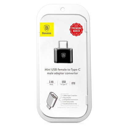 Adapter OTG USB-C to USB-A Baseus, Black CATOTG-01