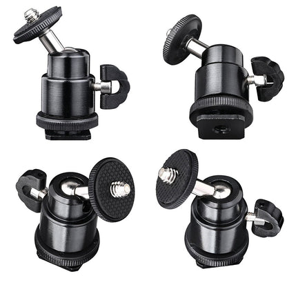 Cold Shoe Adapter - 1/4inch Techsuit BH-2, Black