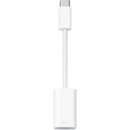 Apple A2868 USB-C to Lightning Data and Charging Adapter, White MUQX3ZM/A