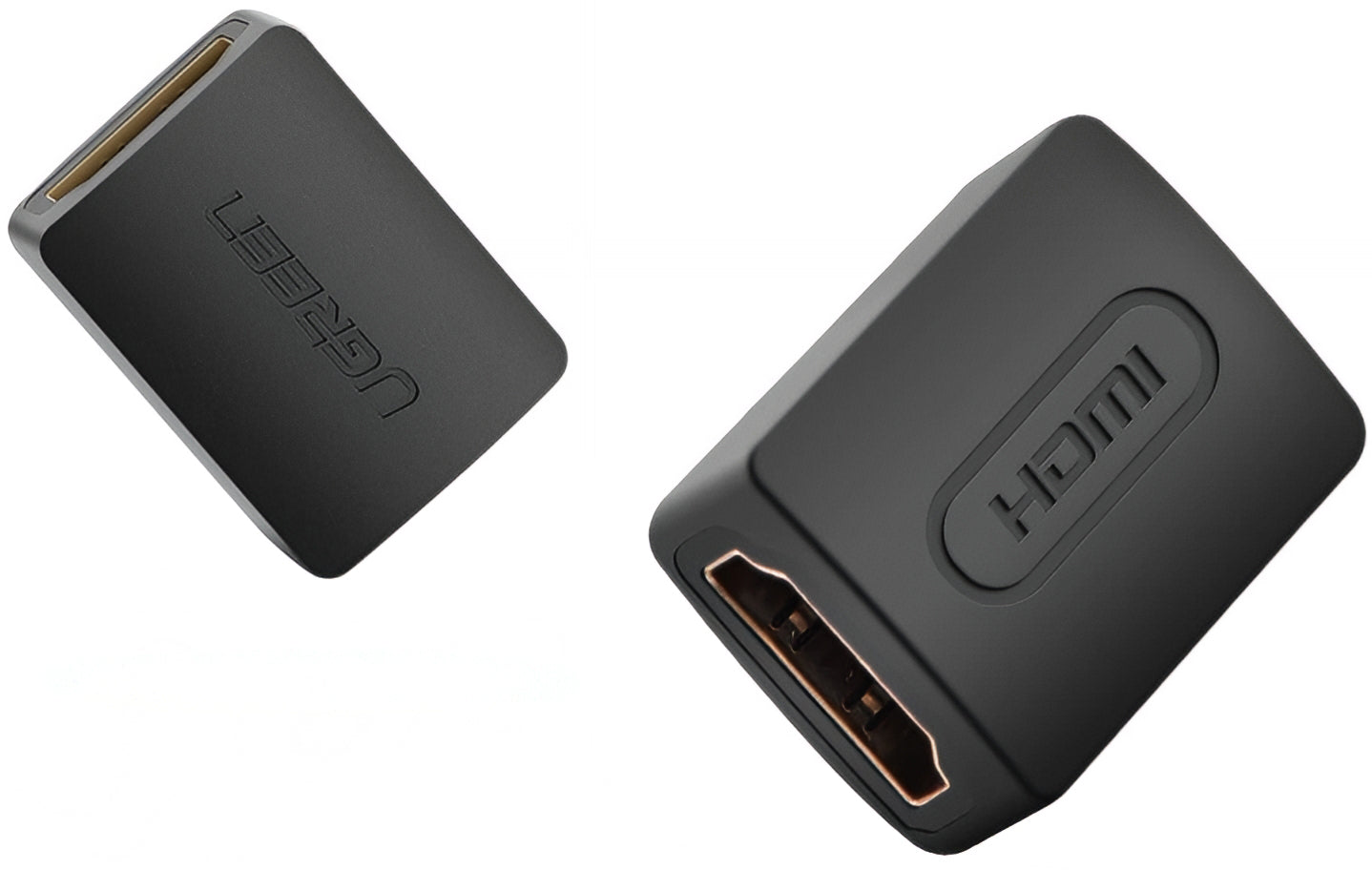 UGREEN HD112 Video Adapter, HDMI - HDMI, 4K, Black