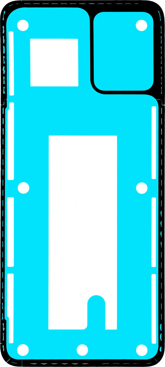 Motorola Moto E13 Battery Cover Adhesive, Service Pack 5D78C23203