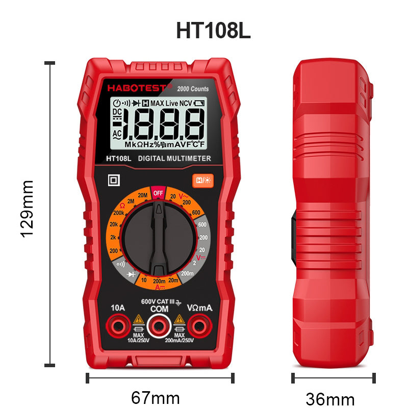 Habotest HT108L Digital Habotest Meter 