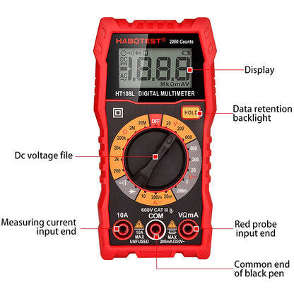 Habotest HT108L Digital Habotest Meter 