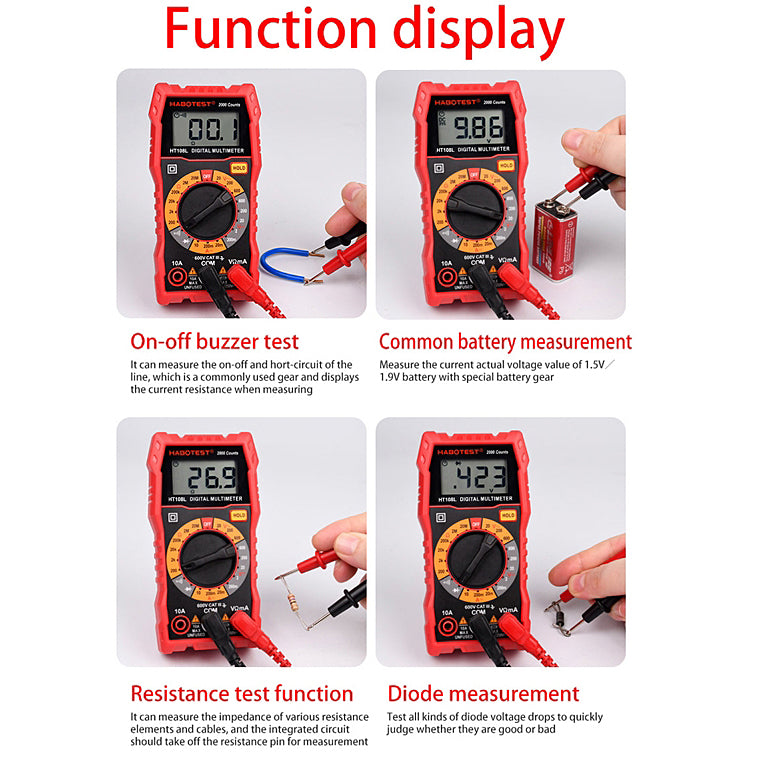Habotest HT108L Digital Habotest Meter 