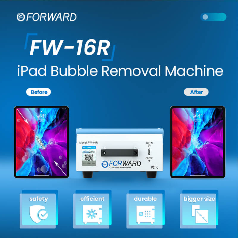 Forward FW-16R Bubble Removal Machine
