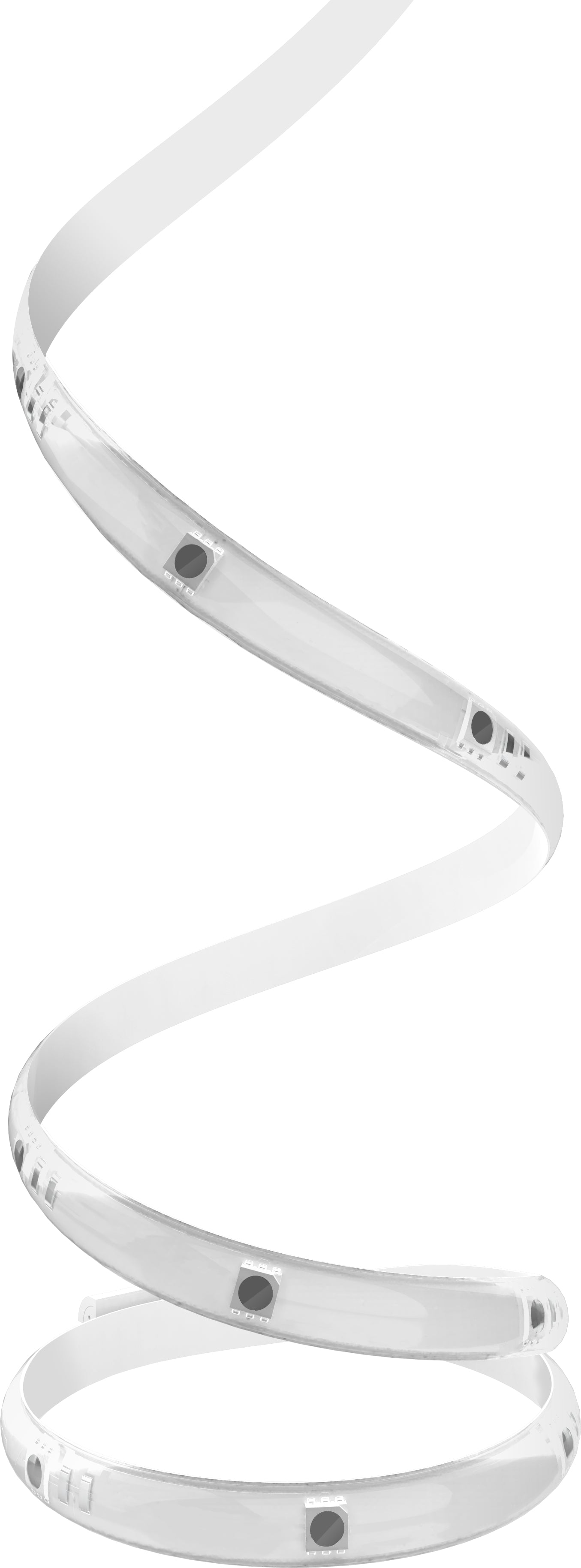 Yeelight Led Strip, Extension, RGB, 1m, White GPX4015RT 