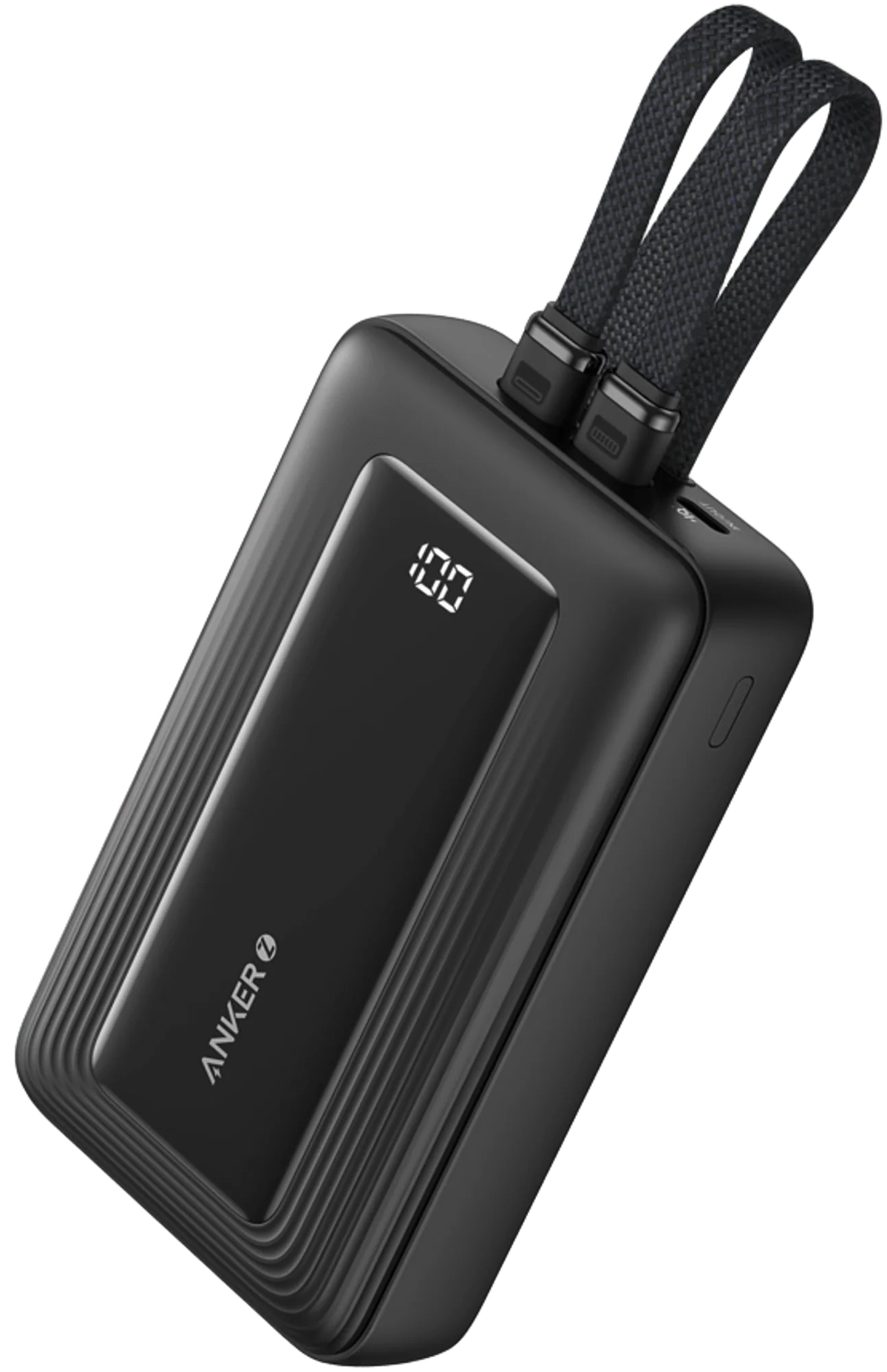 Anker Zolo Power Bank, 20000mAh, 30W, QC + PD, 1 x Lightning - 1 x USB-A - 2 x USB-C, Black A1681012