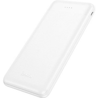 HOCO J153 Stability External Battery, 10000mAh, 10W, 2 x USB-A, White