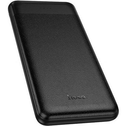 HOCO J153 Stability External Battery, 10000mAh, 10W, 2 x USB-A, Black