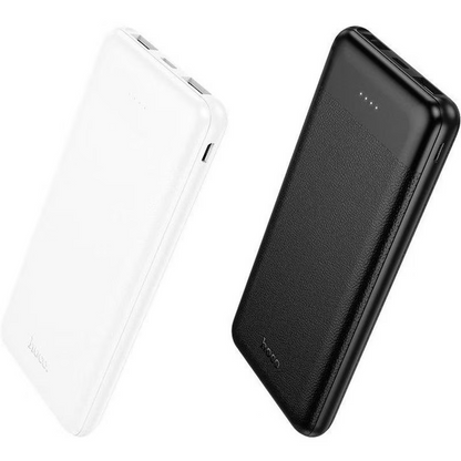 HOCO J153 Stability External Battery, 10000mAh, 10W, 2 x USB-A, White
