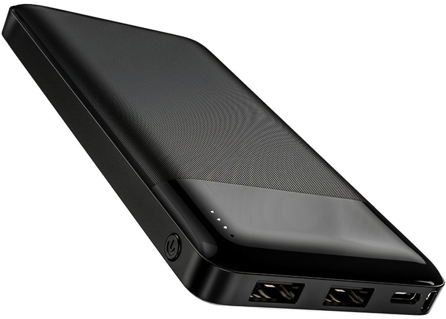 HOCO J72 External Battery, 10000mAh, 10W, 2 x USB-A, Black