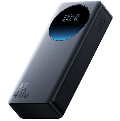 Joyroom JR-PBF02 Pro External Battery, 20000mAh, 45W, QC + PD, 2 x USB-A - 2 x USB-C, Black