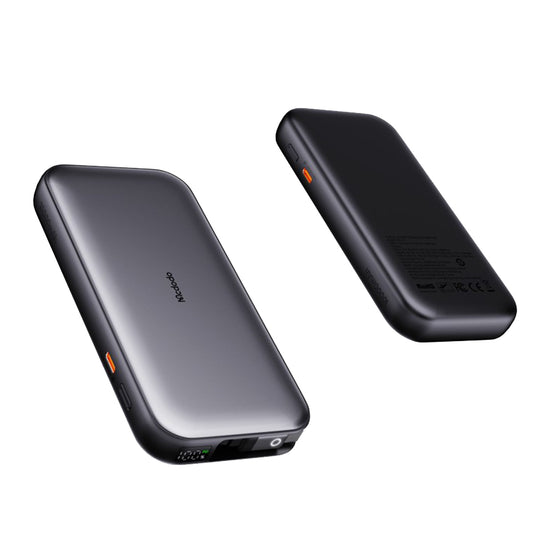 McDodo MC-5920 MetaFree External Battery, 10000mAh, 45W, PD, 2 x USB-C, Gray