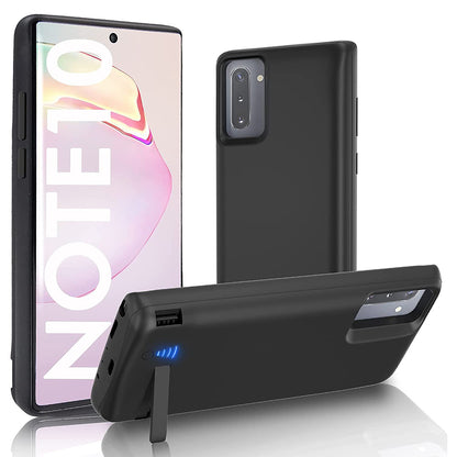 External Battery Case Techsuit Power Pro Battery for Samsung Galaxy Note 10 5G N971 / Note10 N970, 5000mAh, Black