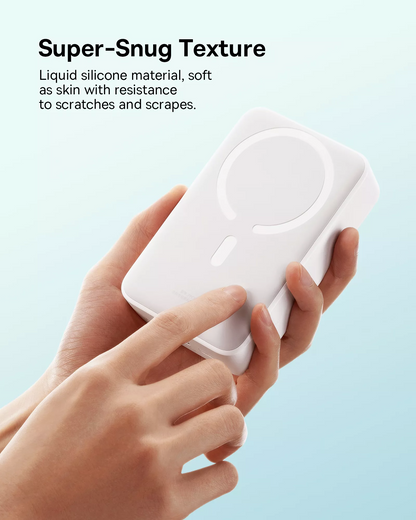 Baseus EnerFill FM41 Mini Wireless External Battery, 20000mAh, 20W, PD + FQI, 1 x QI - 1 x USB-C, White E0027U01