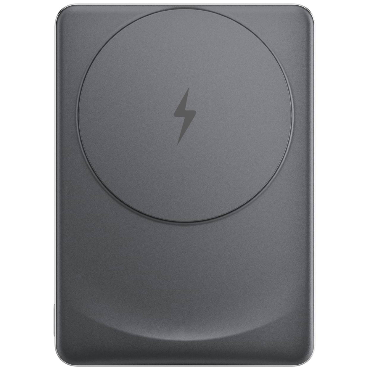 OnePlus Slim Magnetic Wireless External Battery, 5000mAh, 10W, FQI, 1 x USB-C, Gray