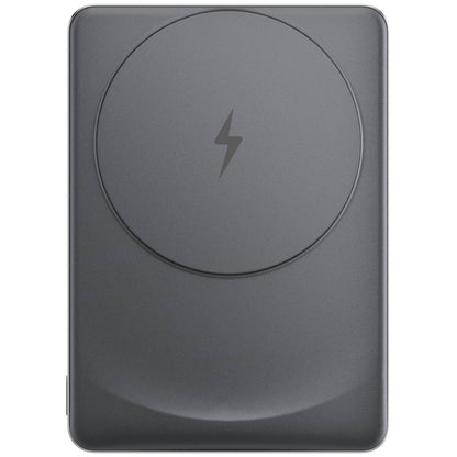 OnePlus Slim Magnetic Wireless External Battery, 5000mAh, 10W, FQI, 1 x USB-C, Gray