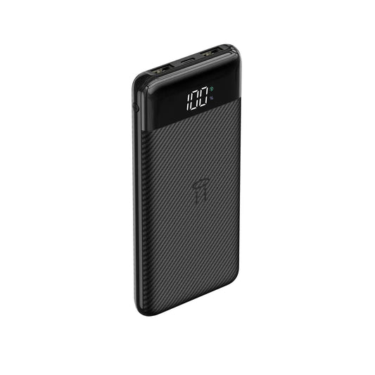 Veger L11 External Battery, 10000mAh, 2 x USB-A, Black