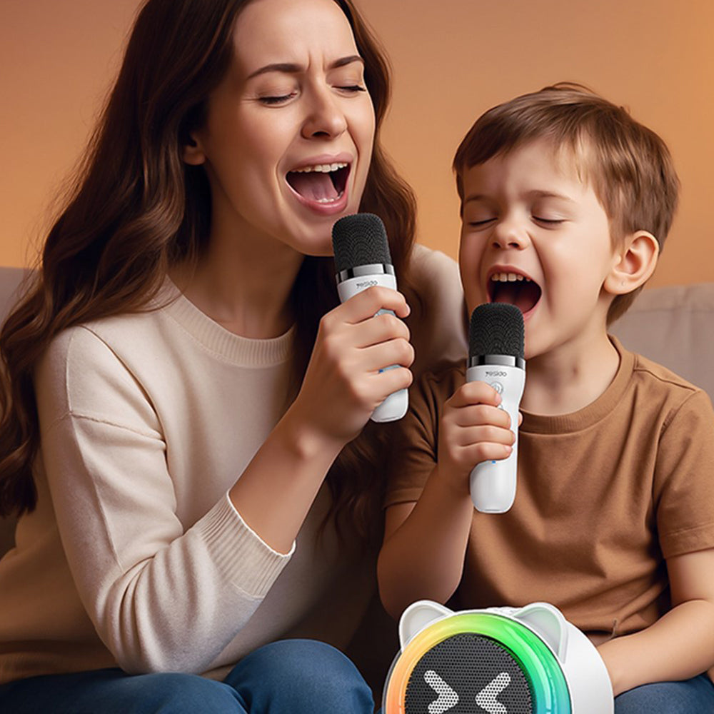 Yesido YSW36 Kids Bluetooth Speaker, 5W, Karaoke, White