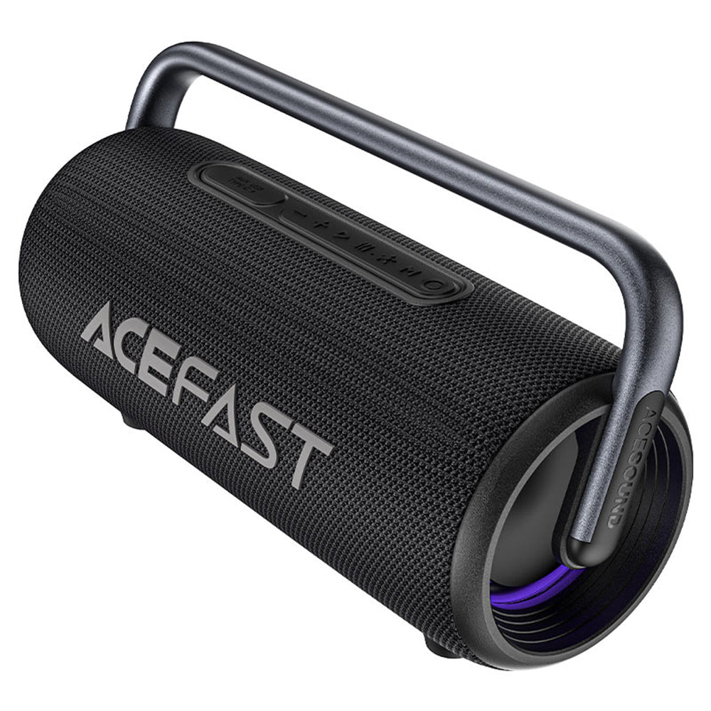Acefast K2 Pro Portable Bluetooth Speaker, 2 x 50W - 2 x 10W, RGB, Waterproof, Black