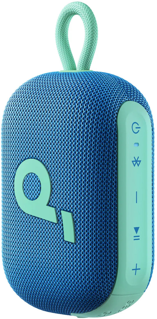 Anker SoundCore Select 4 Go Portable Bluetooth Speaker, 5W, TWS, Waterproof, Blue A31X1031