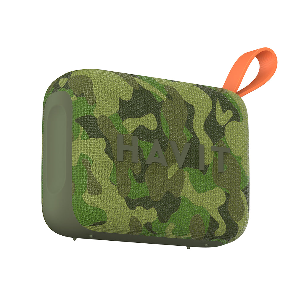 HAVIT SK874BT Portable Bluetooth Speaker, 8W, Waterproof, Camouflage
